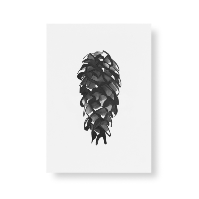 spruce cone mini poster by teemu jarvi - poster set