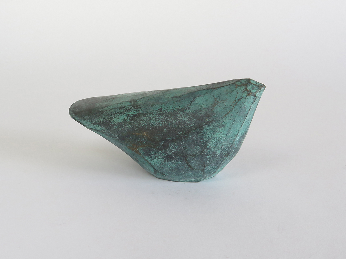 Sielulintu, pieni - pronssi, vihreä patina